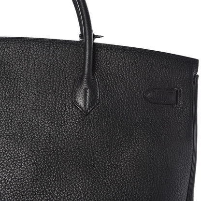 Hermes Taurillon Clemence Birkin 40 Black 29 of 36