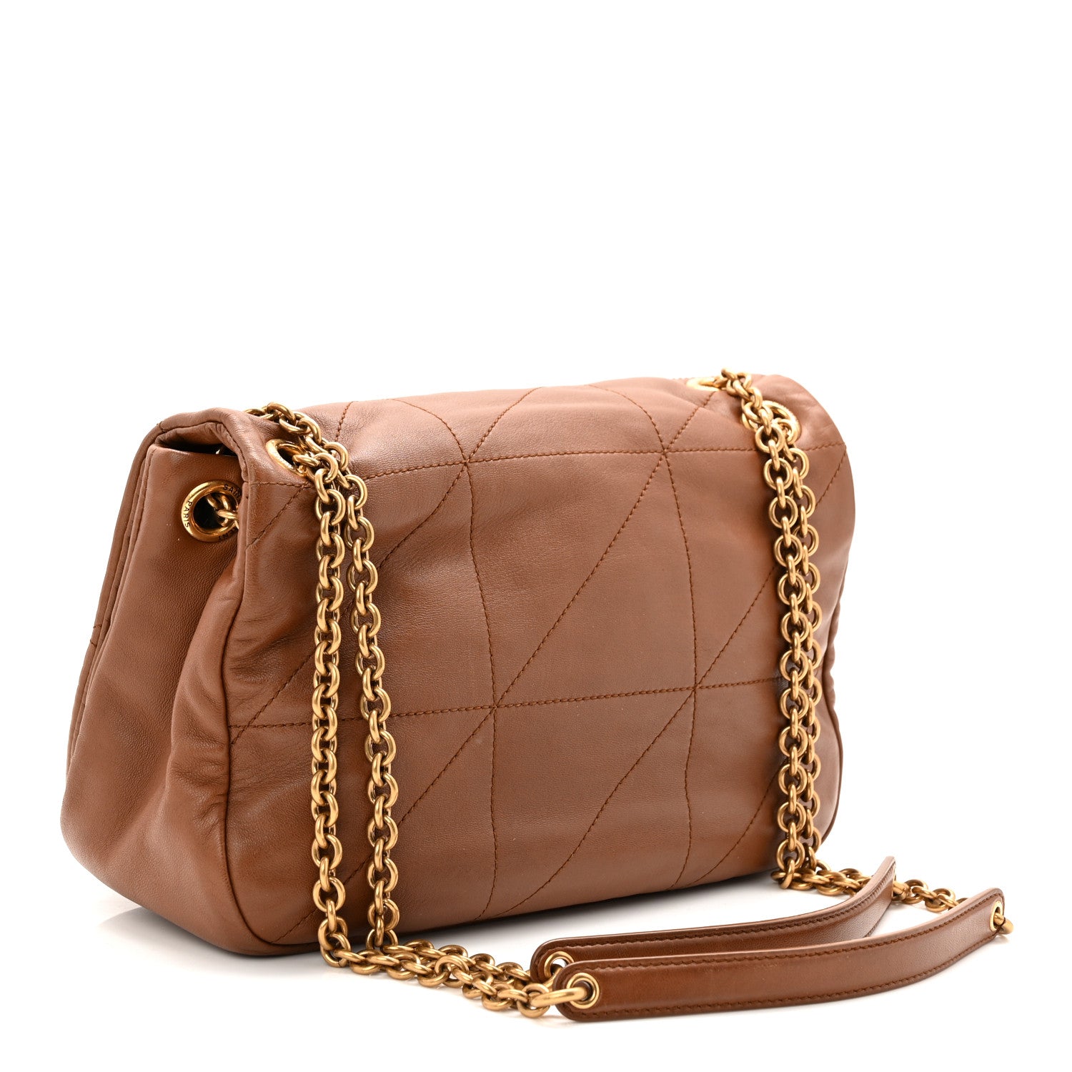 Saint Laurent Lambskin Matelasse Monogram Small Jamie 4.3 Light Fox 3 of 11