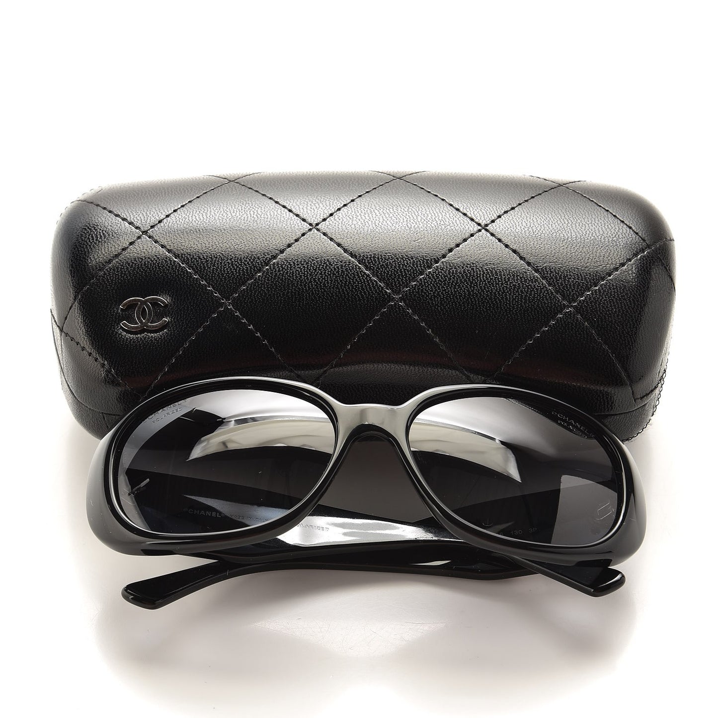 Camellia CC Sunglasses 5113 Black White