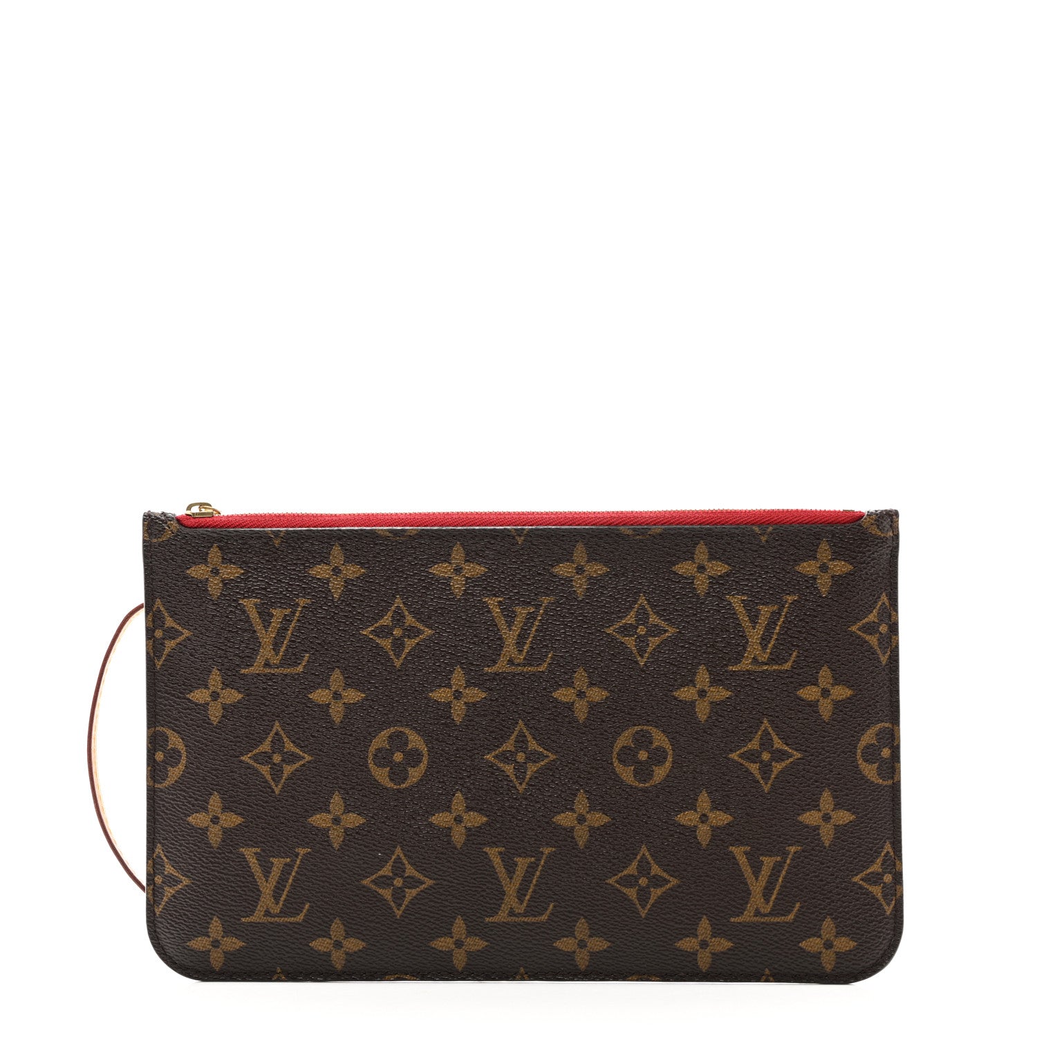 Louis Vuitton Monogram Neverfull MM GM Pochette Cherry 1 of 8