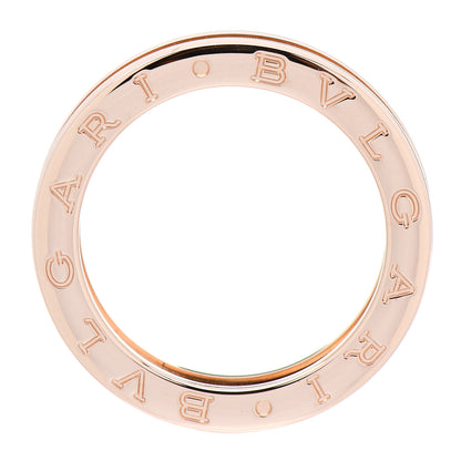 Bulgari 18K Rose Gold B.Zero1 One-Band Ring 57 8 5 of 6