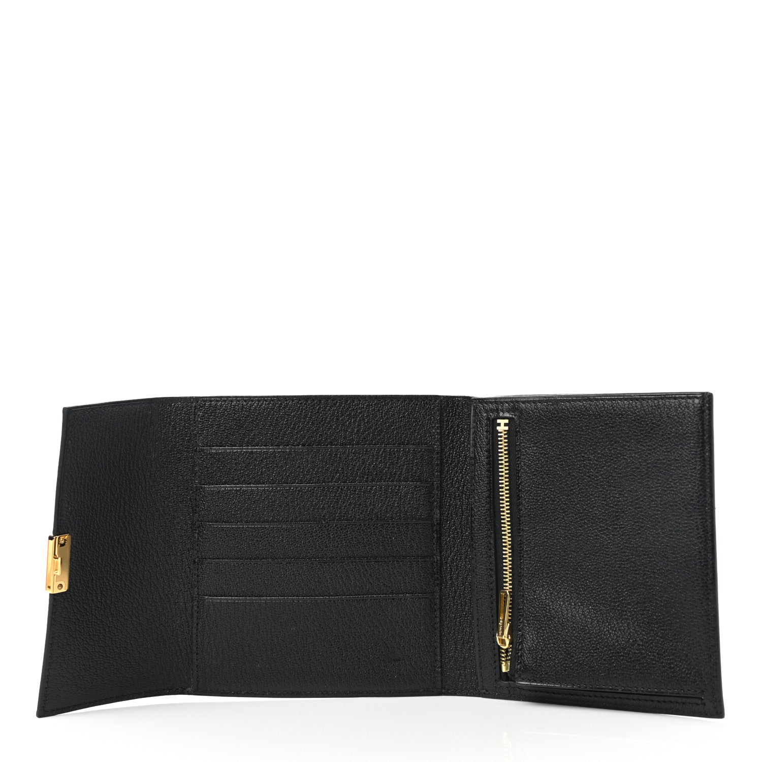 Hermes Chevre Mysore Clic 12 Wallet Black 5 of 9