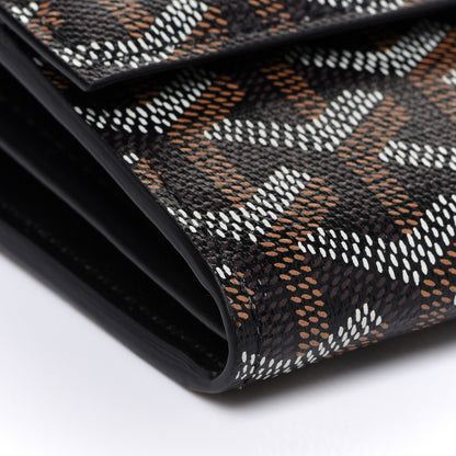 Goyard Goyardine Varenne Continental Wallet Black 5 of 10