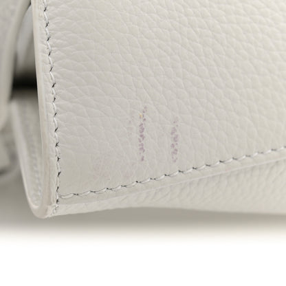 Balenciaga Grained Calfskin Neo Classic Silver Hardware Mini City White 14 of 15