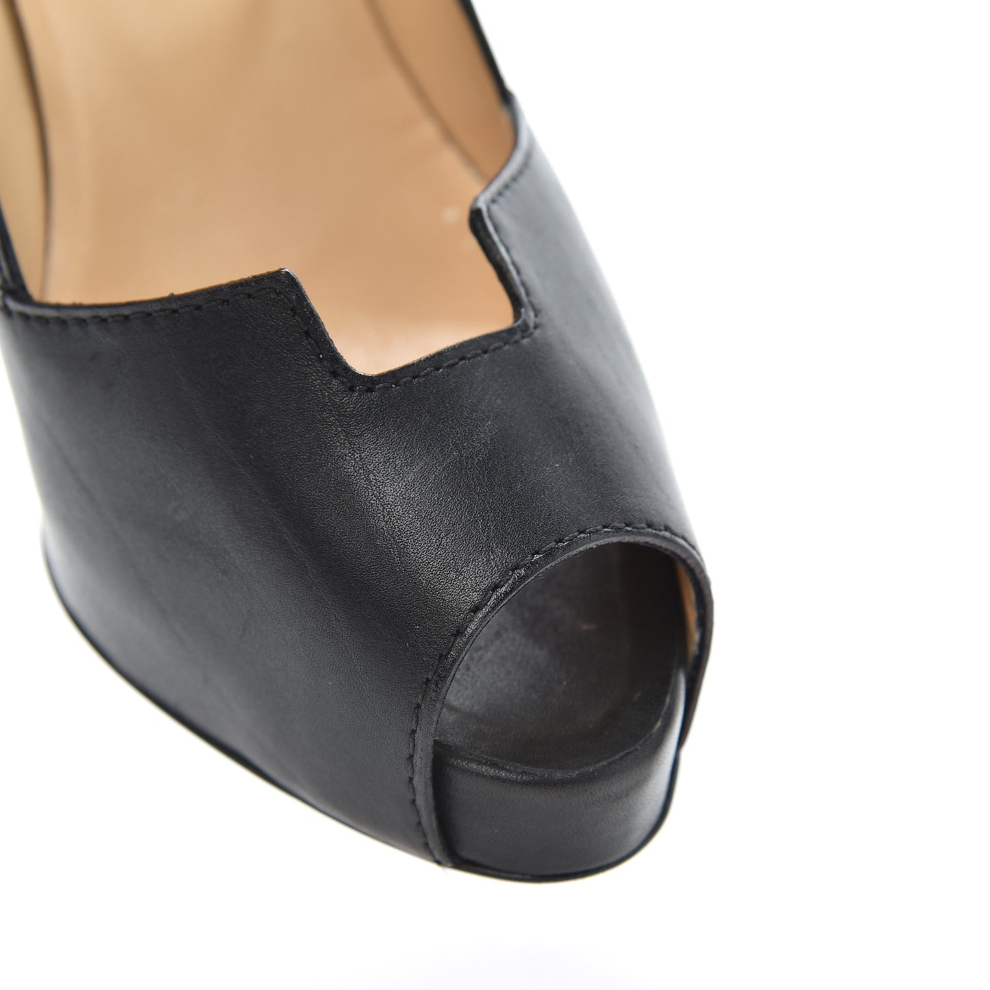 Calfskin Pique Prive Cerato 120 Pumps 39 Black