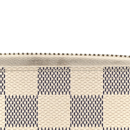 Louis Vuitton Damier Azur Zippy Organizer Wallet 9 of 10