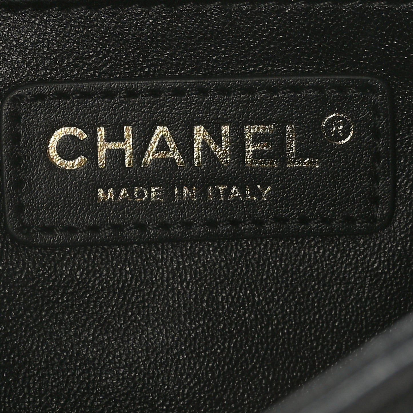 Lambskin Quilted Small Easy Carry Flap Black
