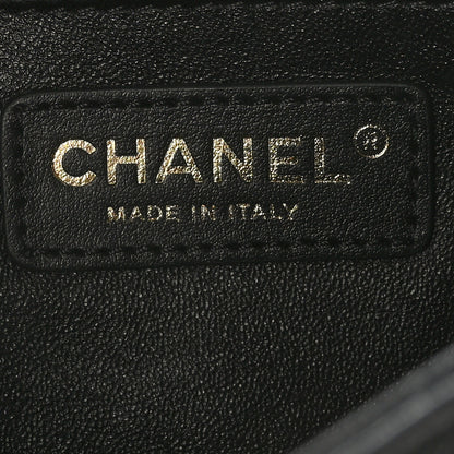 Chanel Lambskin Quilted Small Easy Carry Flap Black 6 of 9