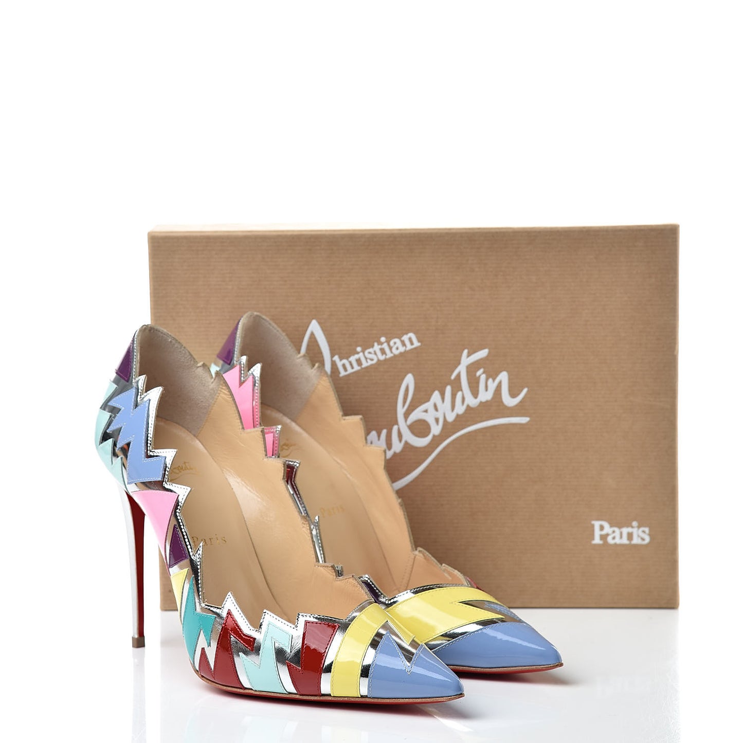 Specchio Patent Explotek 100 Pumps 40 Lavender