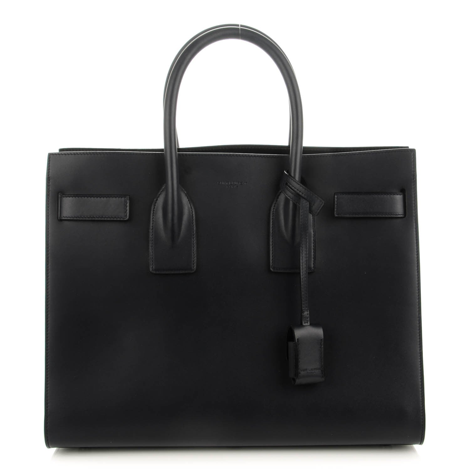 Saint Laurent Calfskin Small Sac De Jour Navy 1 of 7