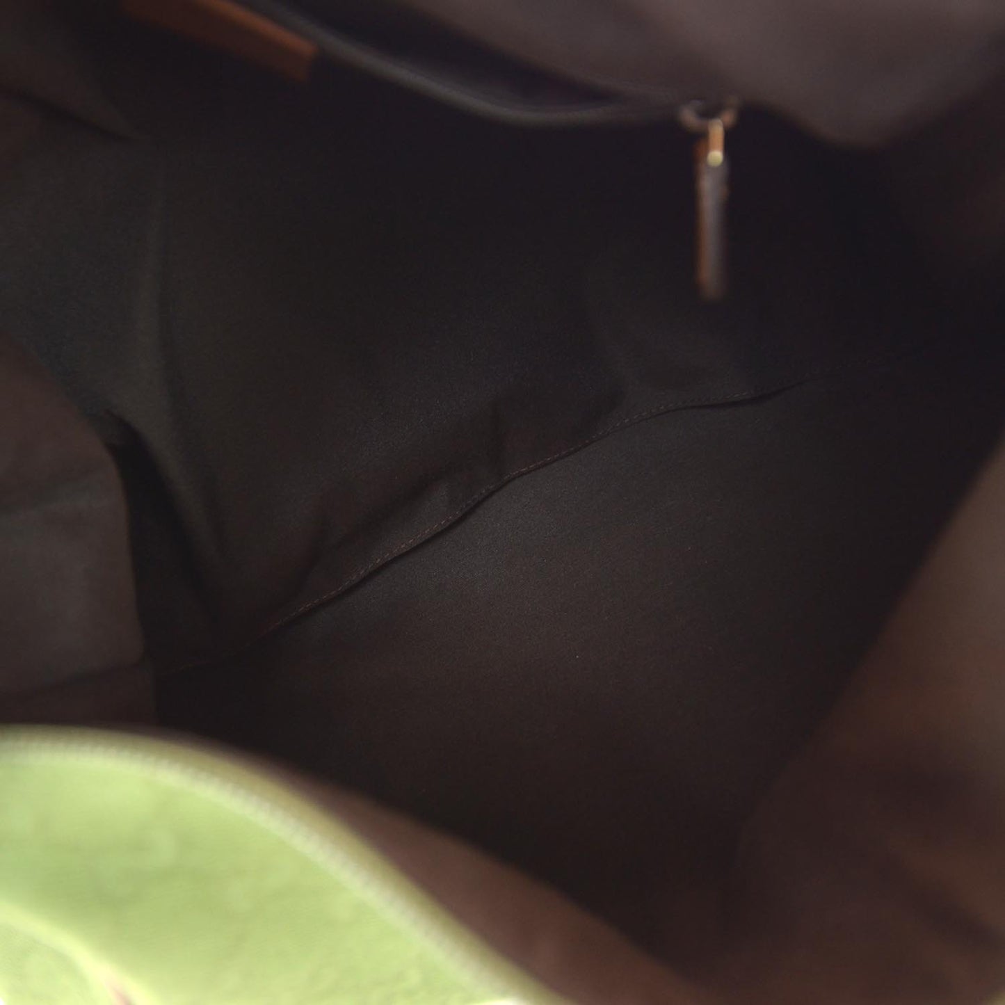 Canvas Monogram Hobo Green