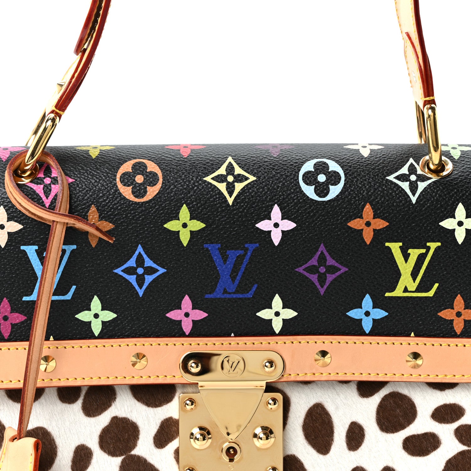 Louis Vuitton Monogram Multicolor Dalmatian Sac Rabat 7 of 9