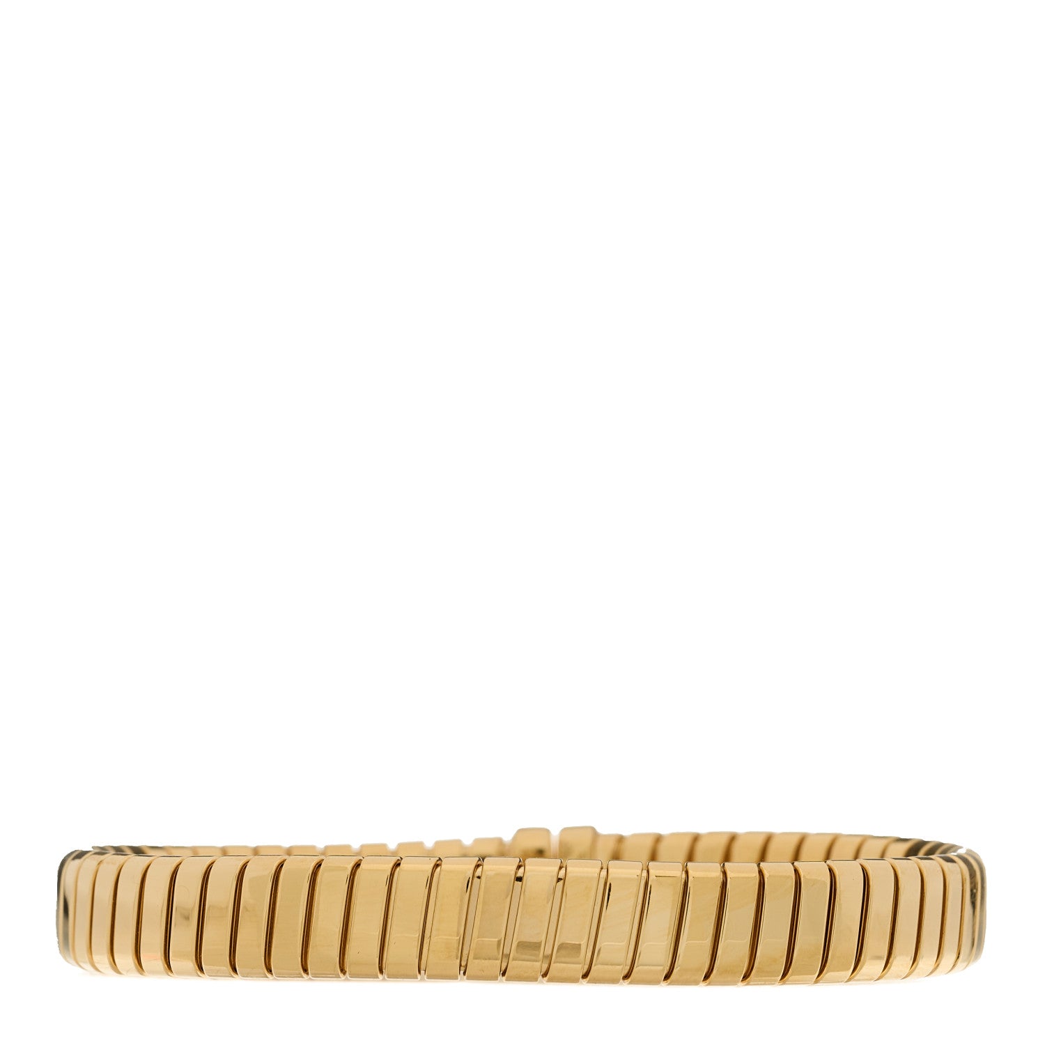 Bulgari 18K Yellow Gold Tubogas Bracelet 1 of 3