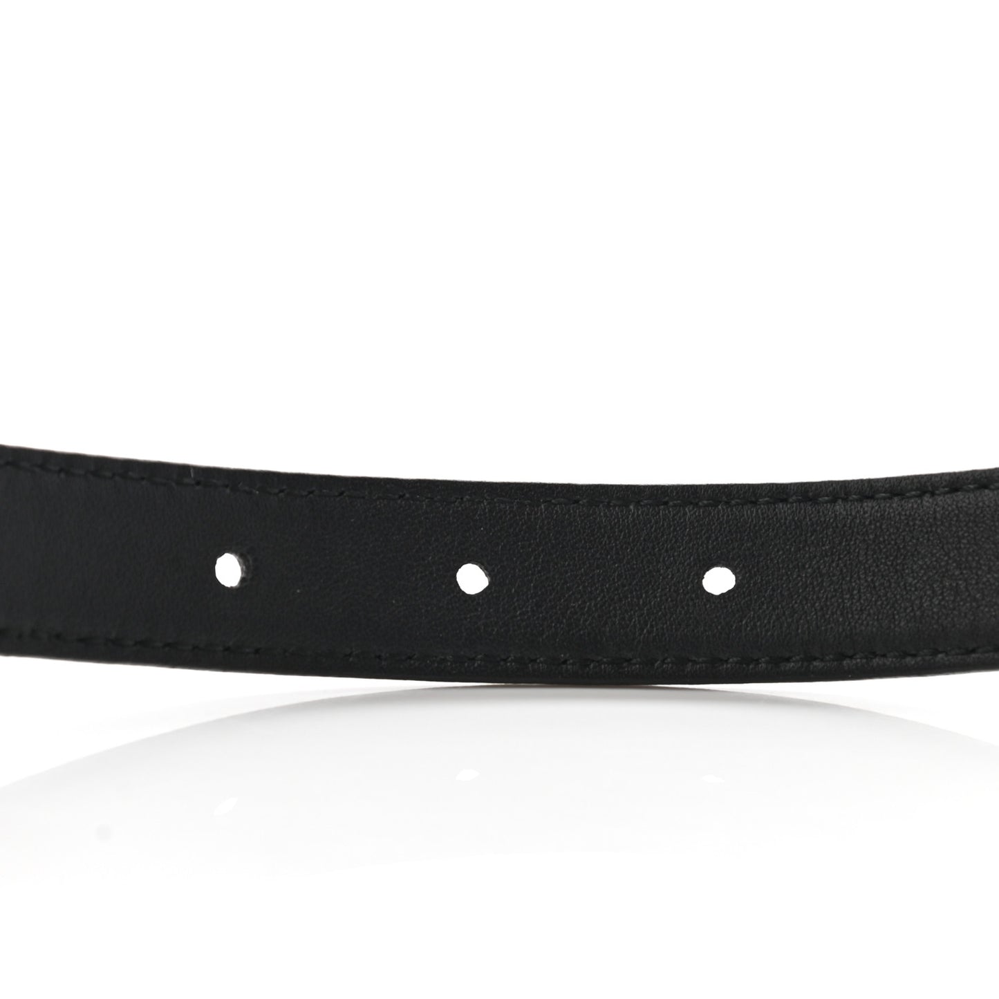 Calfskin Crystal Embellished Double G Belt 95 38 Gold