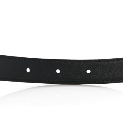 Gucci Calfskin Crystal Embellished Double G Belt 95 38 Gold 4 of 5