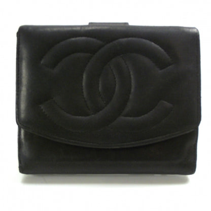 Chanel Lambskin Bi-Fold Wallet Black 1 of 11