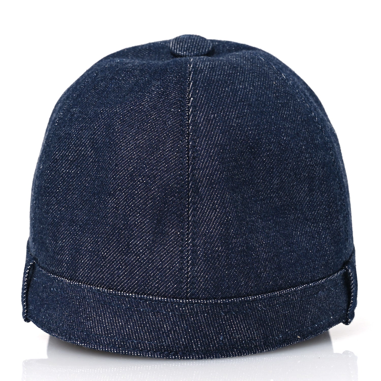 Hermes Denim Joanne Cap Hat 57 Indigo 6 of 13