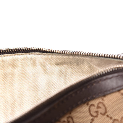 Gucci Monogram Vintage Web Medium Boston Dark Brown 7 of 24