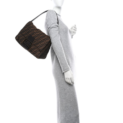 Fendi Zucca Big Forever Mama Baguette Tobacco 2 of 10