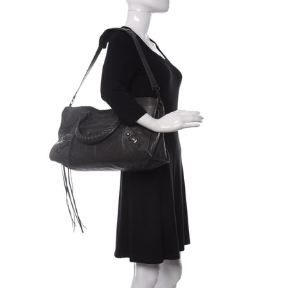 Balenciaga Agneau Classic Hardware Part Time Anthracite 2 of 12