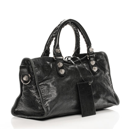 Balenciaga Agneau Giant 21 Silver Hardware Part Time Black 3 of 12