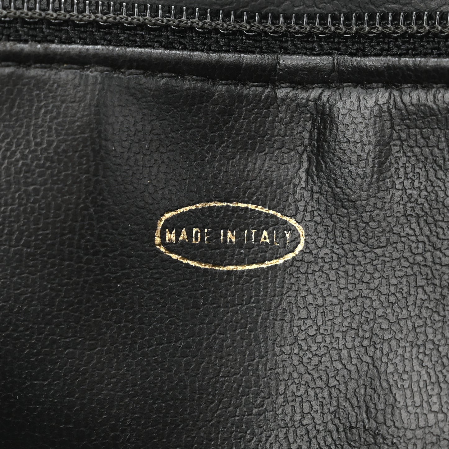 Lambskin Quilted Large Camera Case Black