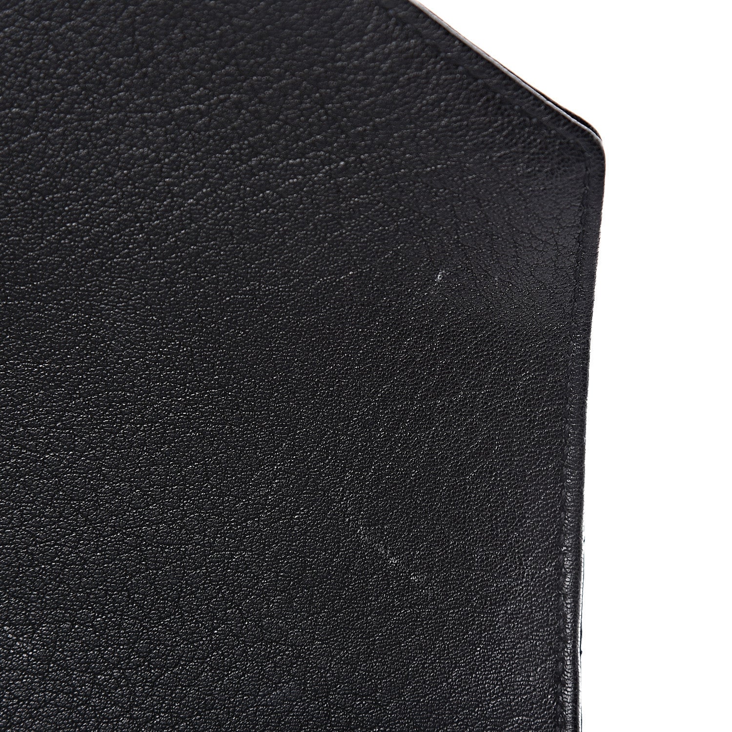 Saint Laurent Sheepskin Matelasse Chevron Monogram Medium College Bag Black 8 of 11