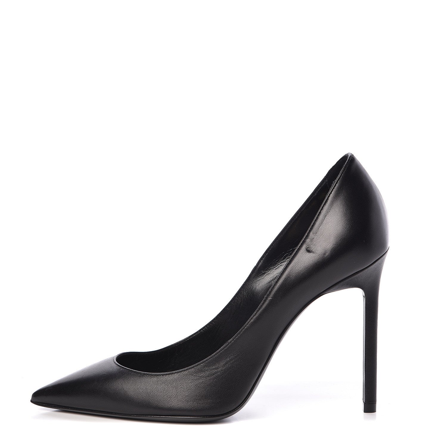Saint Laurent Calfskin Zoe 105 Pump 36 Black 1 of 13