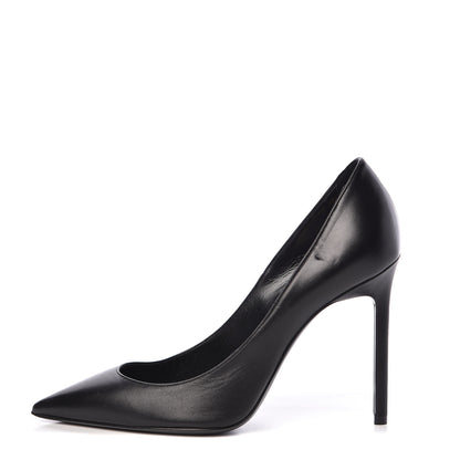 Saint Laurent Calfskin Zoe 105 Pump 36 Black 1 of 13