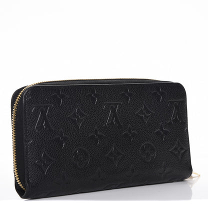 Louis Vuitton Empreinte Zippy Wallet Black 3 of 8