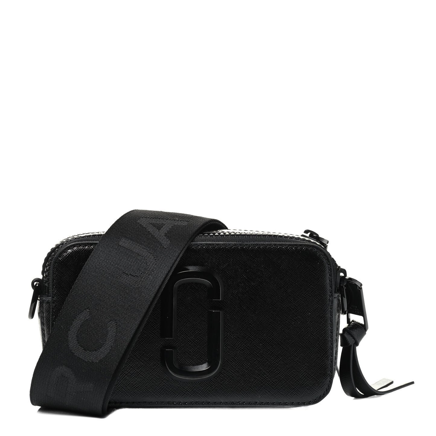 Saffiano Snapshot Camera Bag Black