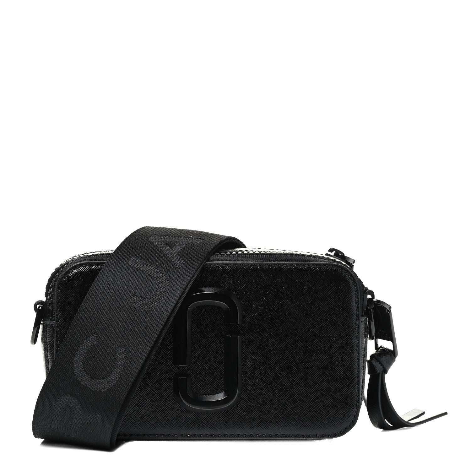 Marc Jacobs Saffiano Snapshot Camera Bag Black 1 of 3