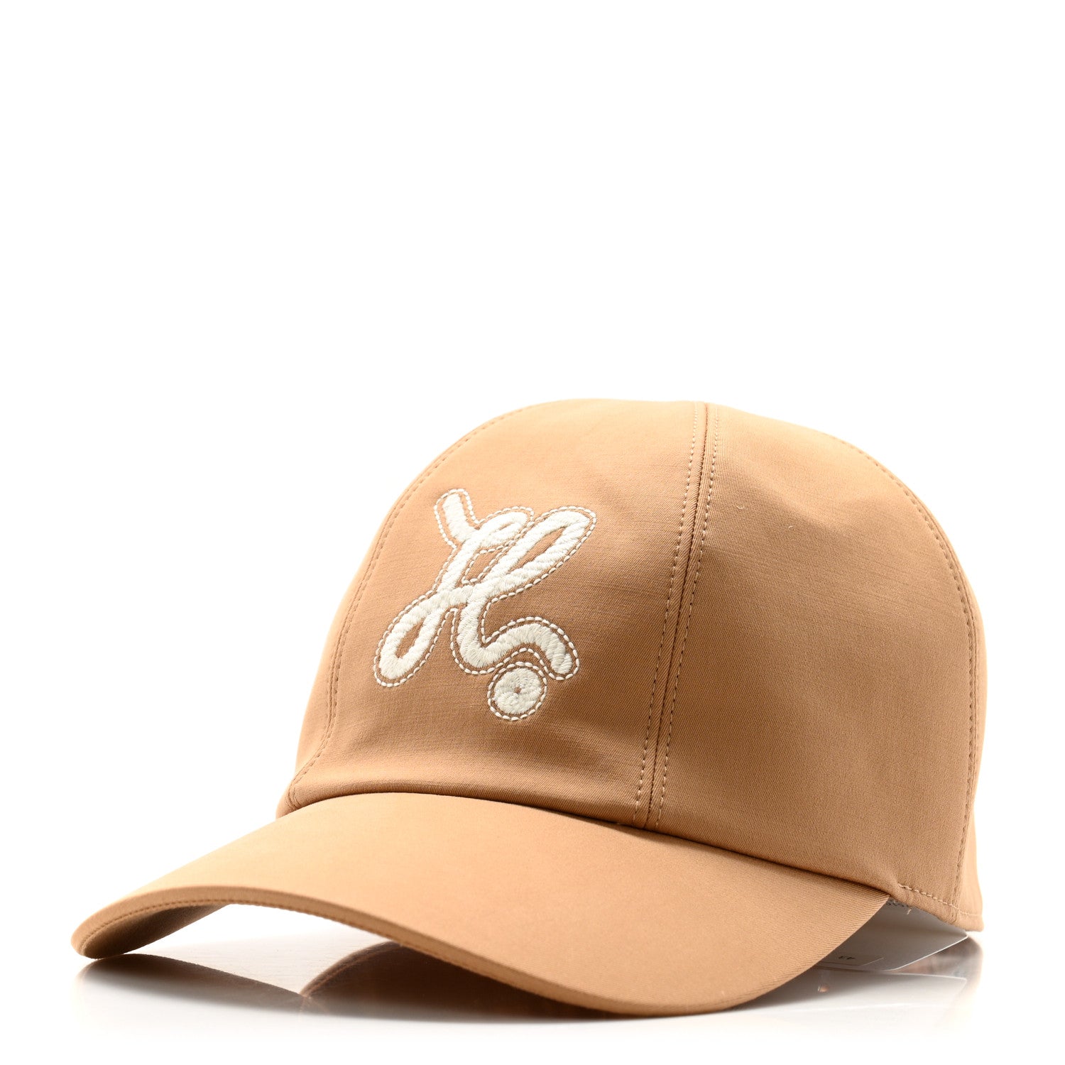 Hermes Cotton Twill Serena Nautic Cap 56 Biscuit 1 of 9