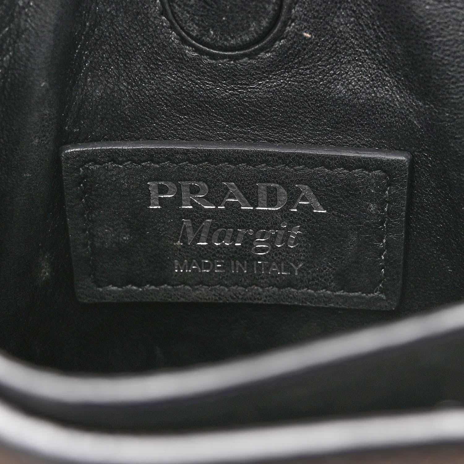 Prada City Calfskin Small Margit Bag Argilla Black 7 of 11