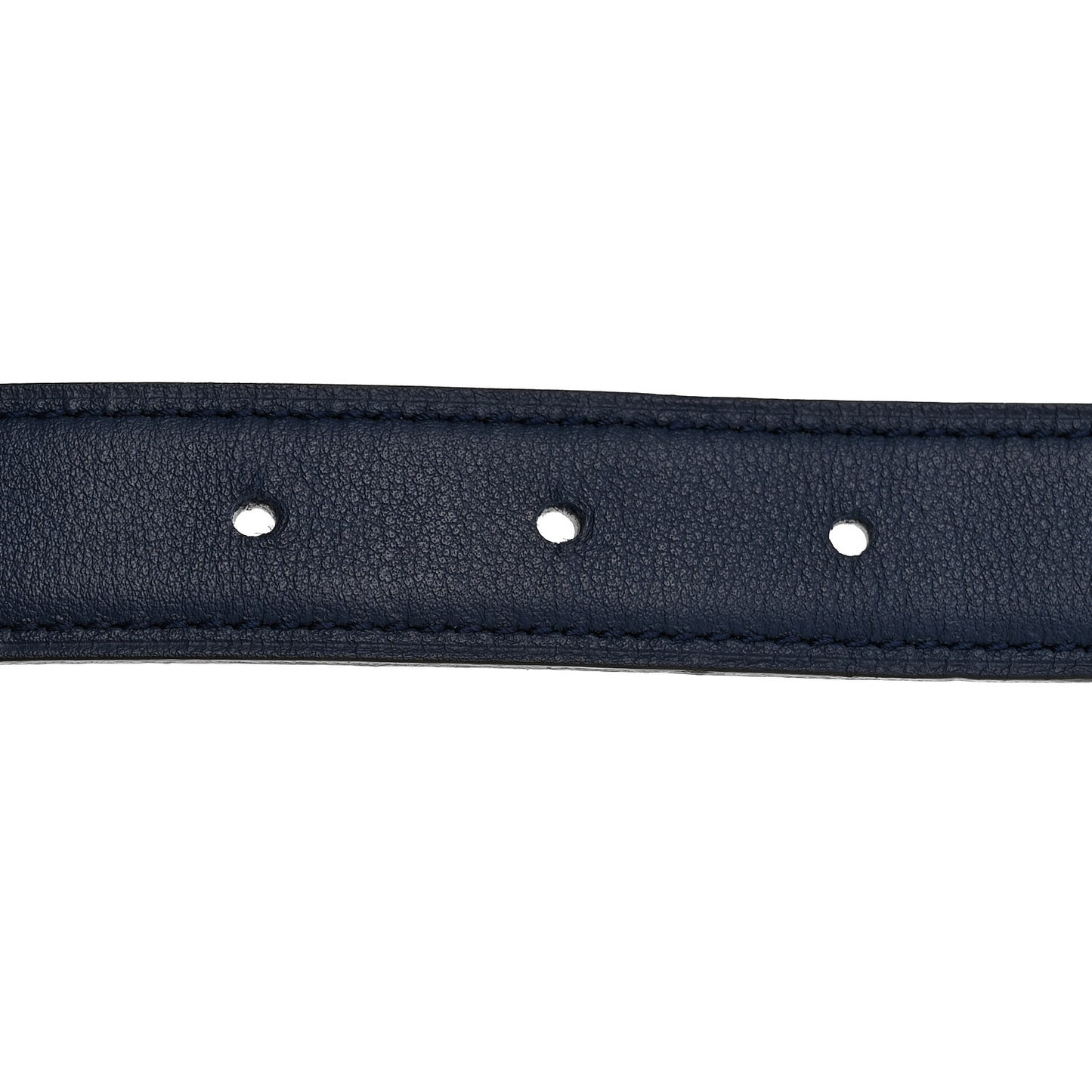 Swift Epsom 24mm Belt Strap 90 36 Bleu Marine Craie