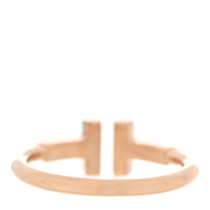 Tiffany 18K Rose Gold T Wire Ring 47 4 3 of 4