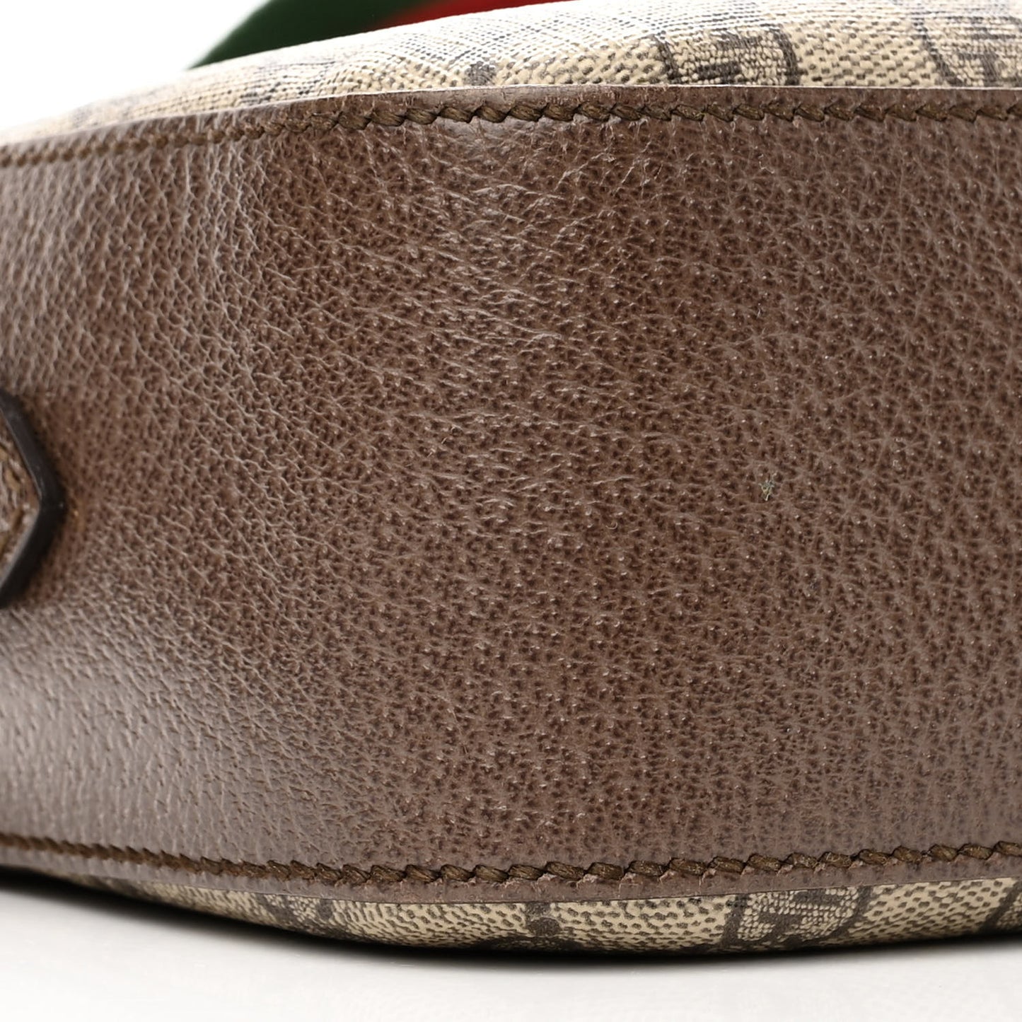 GG Supreme Monogram Web Neo Vintage Shoulder Bag Beige New Acero Crop