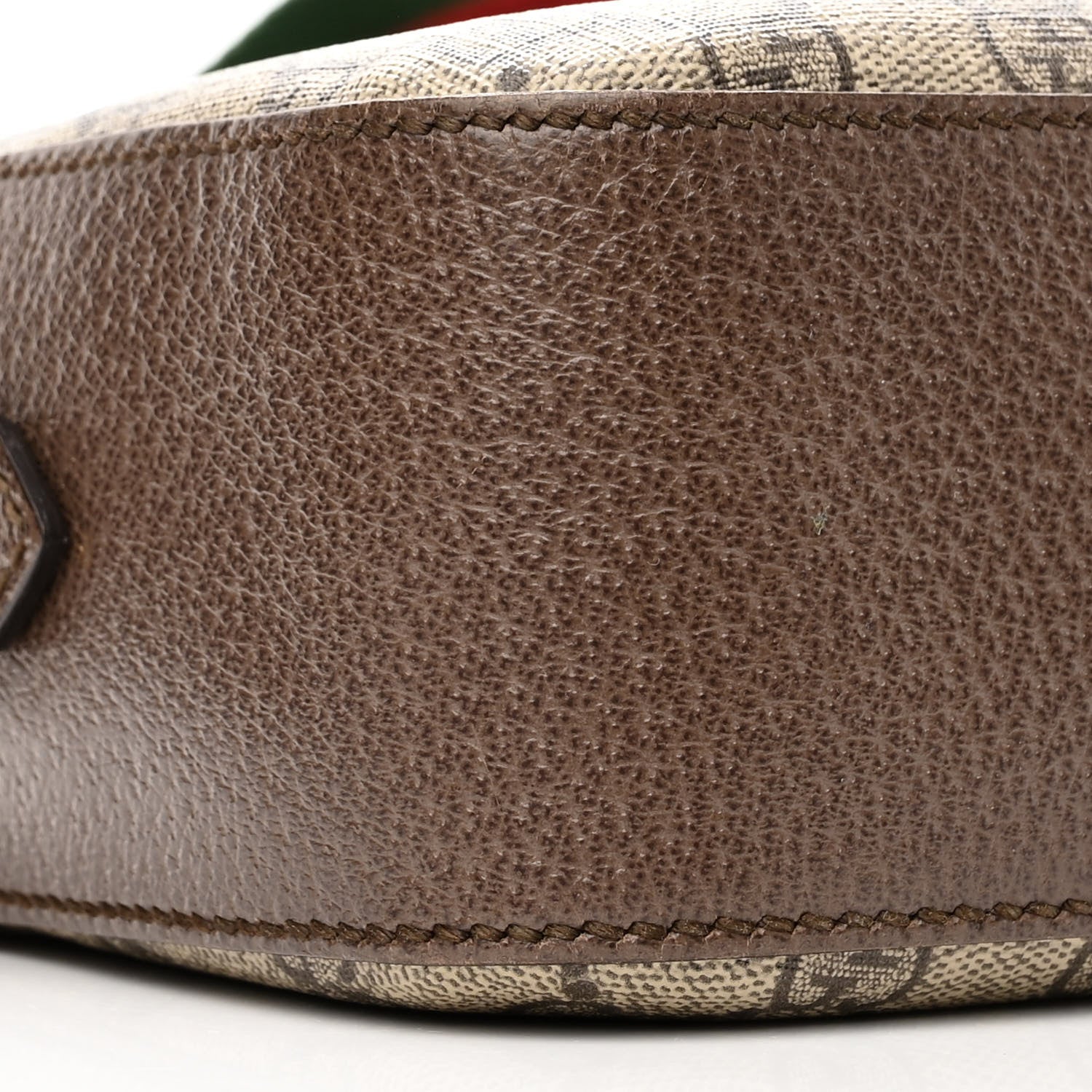 Gucci GG Supreme Monogram Web Neo Vintage Shoulder Bag Beige New Acero Crop 9 of 11