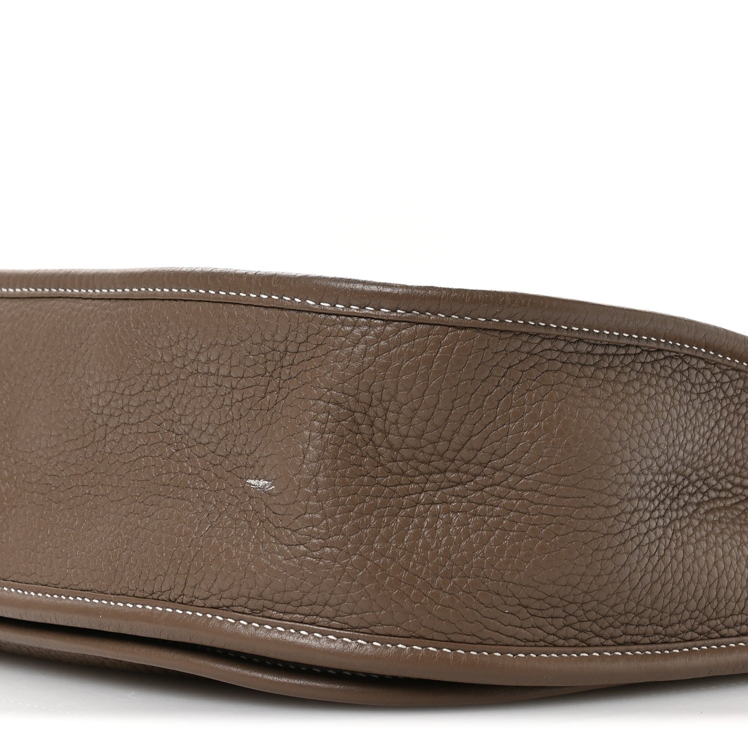 Hermes Taurillon Clemence Evelyne III GM Etoupe 10 of 11