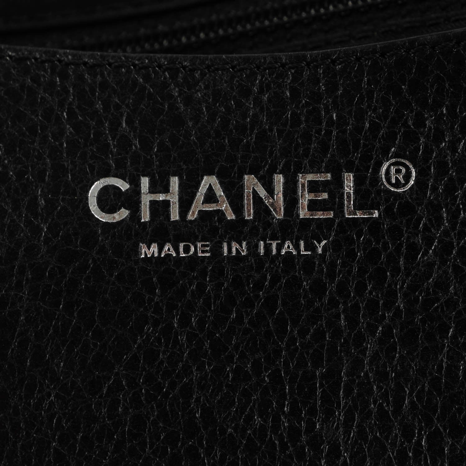 Chanel Glazed Calfskin Large On The Road Tote Black 6 of 11
