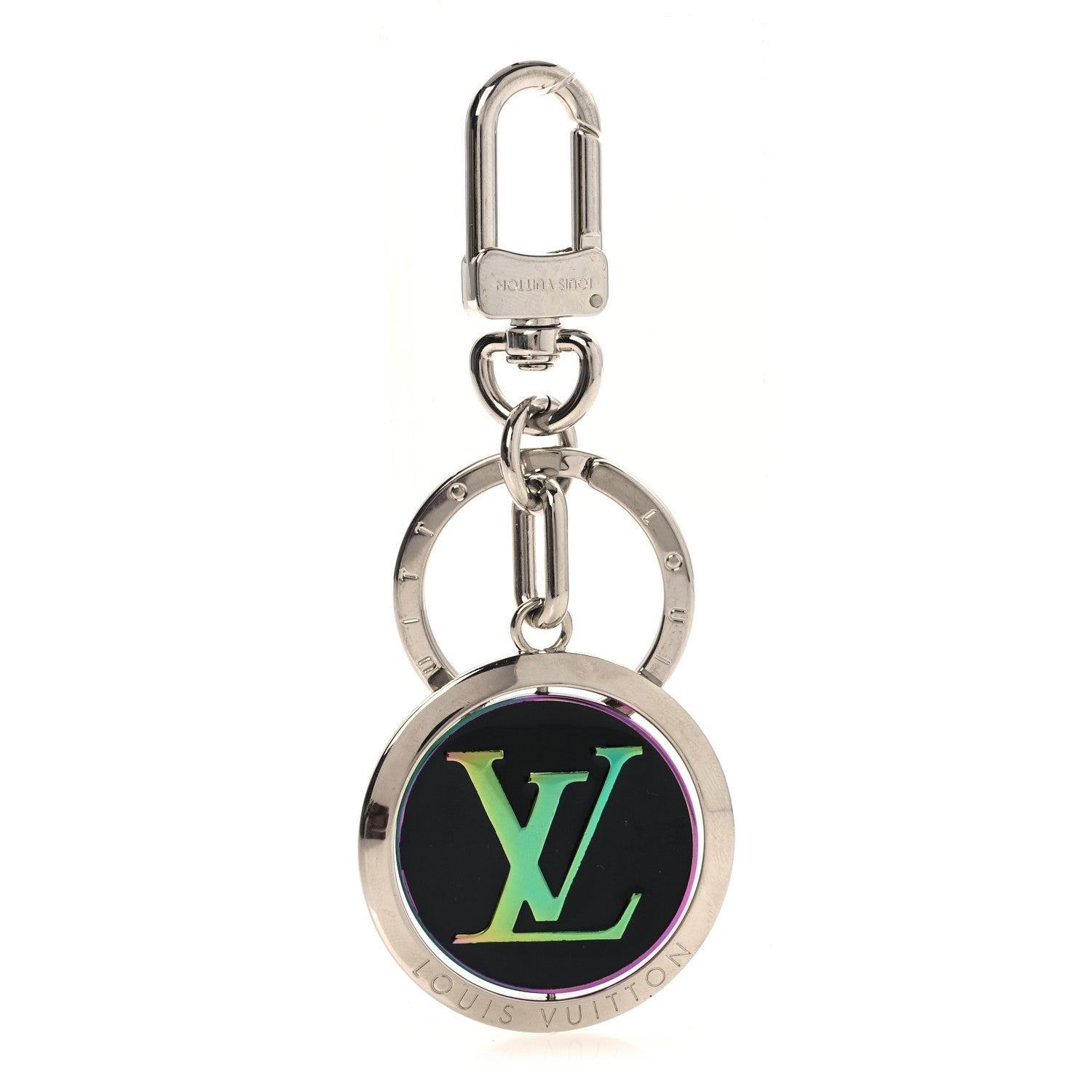 Louis Vuitton LV Sound Key Chain Bag Charm Oily 1 of 3