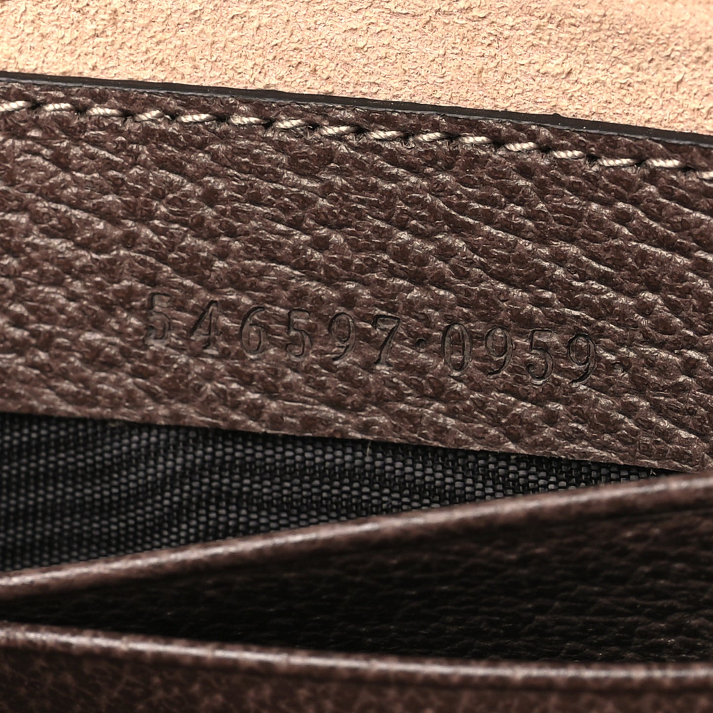 GG Supreme Monogram Web Mini Ophidia GG Bag Brown