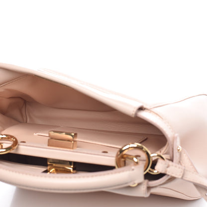 Fendi Nappa Mini Peekaboo Iconic Satchel Rosa Plaster 5 of 14