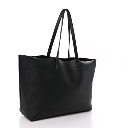 Saint Laurent Calfskin Large Shopping Tote Black 4 of 12