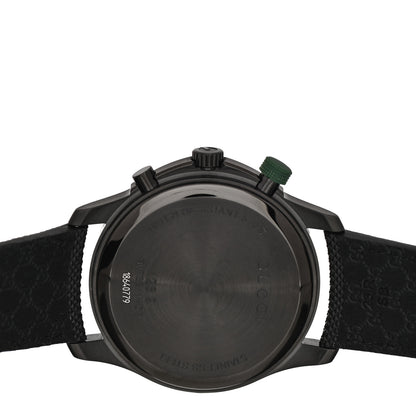 Gucci PVD Stainless Steel Nylon 45mm G-Timeless Chronograph Quartz Watch Black 4 of 5