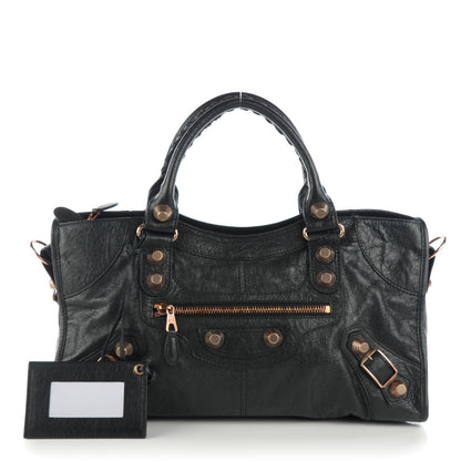 Balenciaga Agneau Giant 21 Rose Gold Hardware Part Time Black 1 of 6
