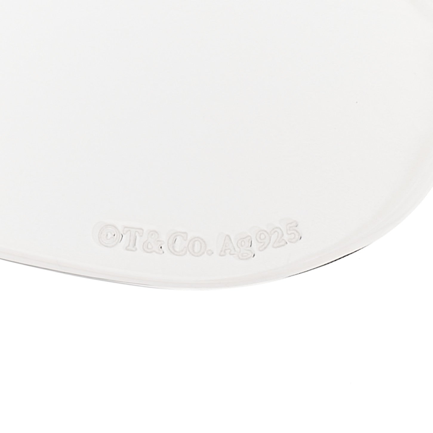 Tiffany Sterling Silver Mum Heart Charm 4 of 5