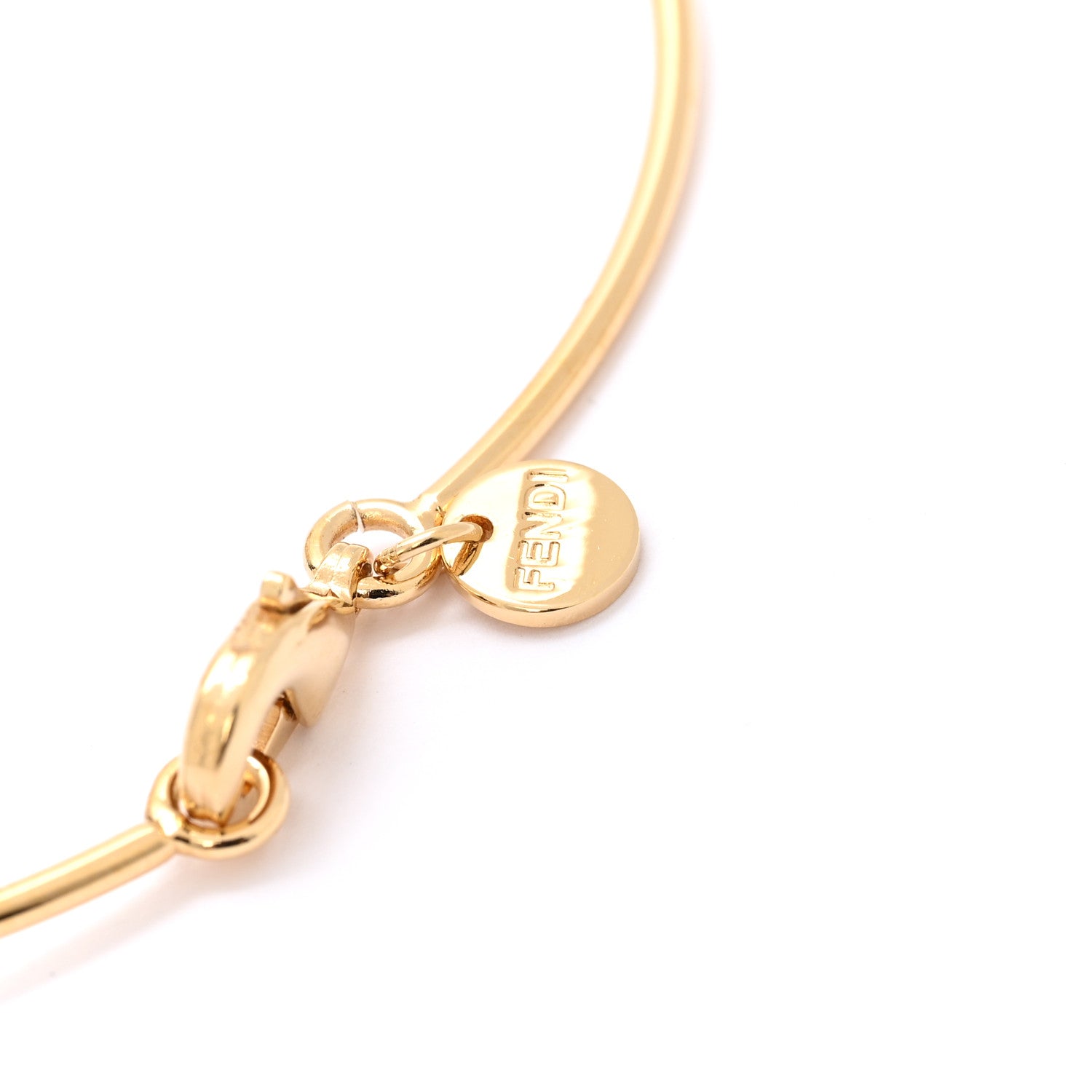 Fendi F Is Fendi Metal Bracelet L Gold 6 of 8