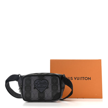 Louis Vuitton X NIGO Monogram Eclipse Stripes LV Heart Modular Sling Bag 10 of 10