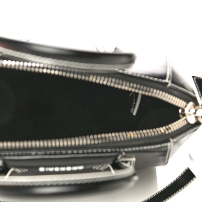 Givenchy Calfskin Contrast Topstitch Small Antigona Black White 4 of 14